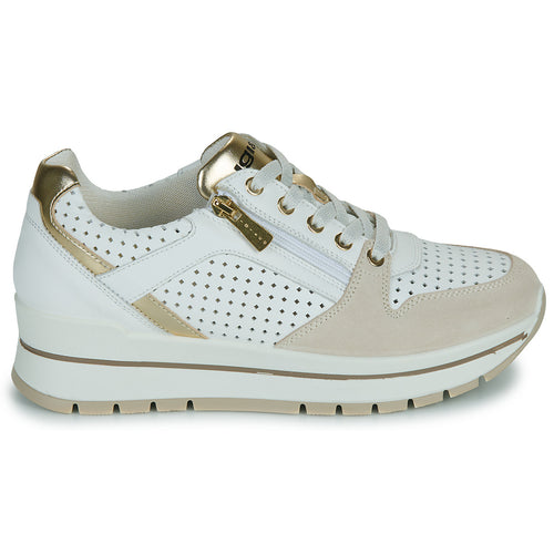 IGI&CO SNEAKERS ORO CERNIERA