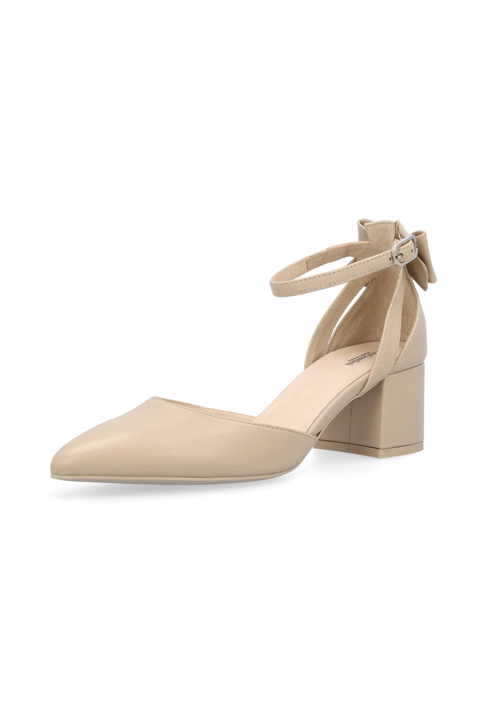 NERO GIARDINI Décolleté tacco basso in pelle E512350D