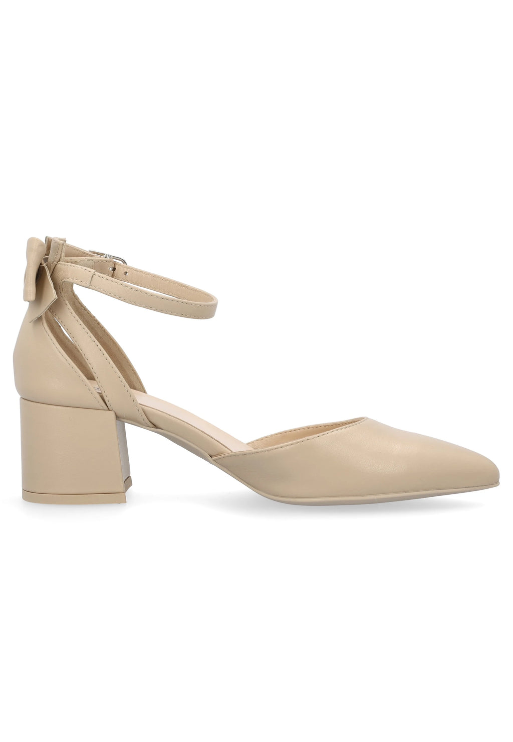 NERO GIARDINI Décolleté tacco basso in pelle E512350D