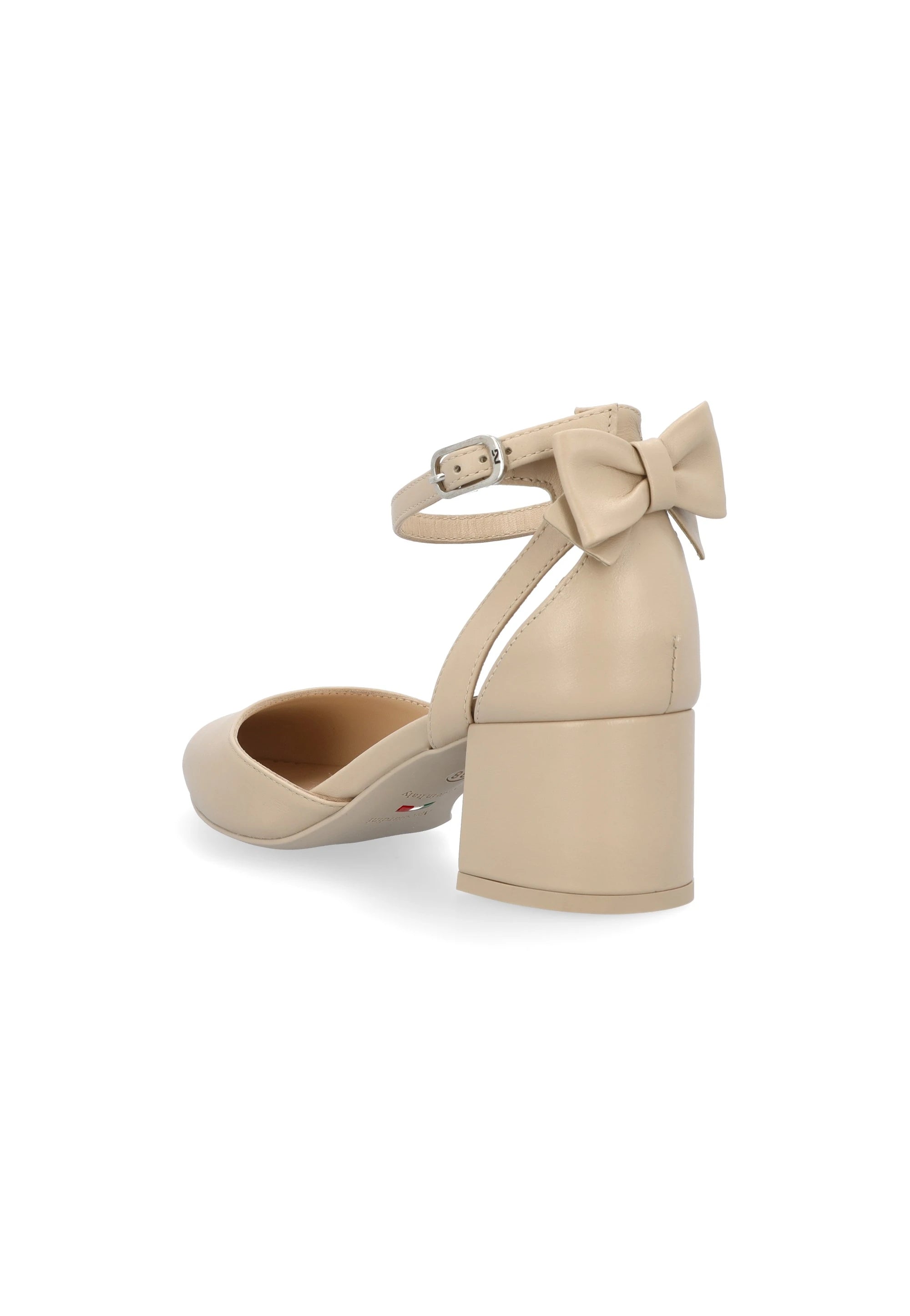 NERO GIARDINI Décolleté tacco basso in pelle E512350D