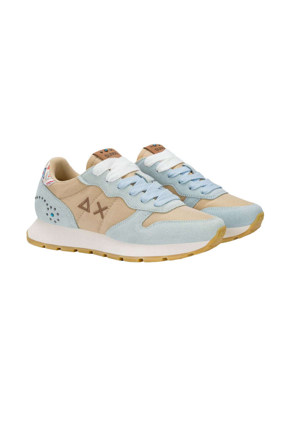 SUN 68 SNEAKER RUNNING LIFESTYLE IN SUEDE E TESSUTO