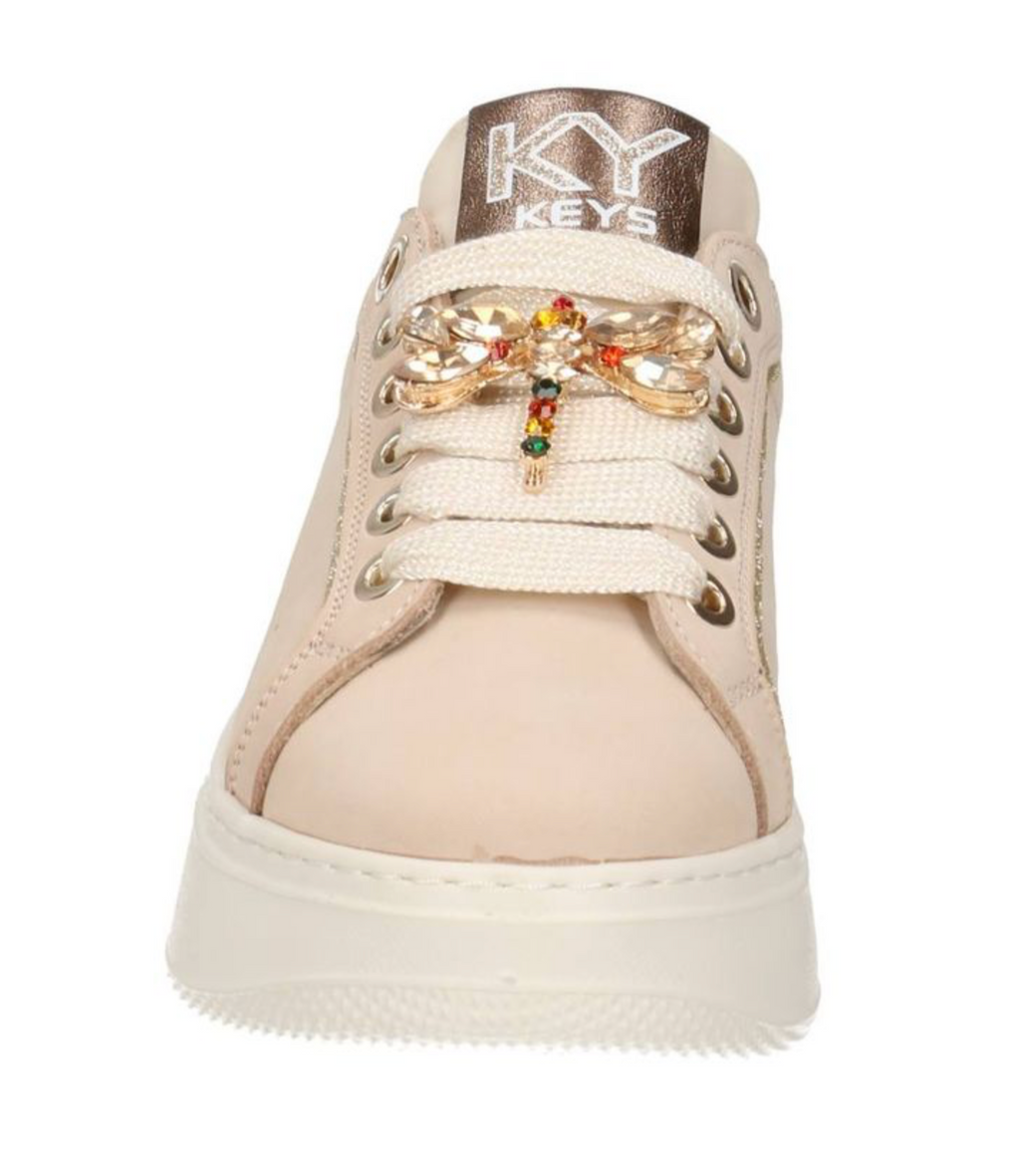 KEYS SNEAKERS ROSA CON LIBELLULA
