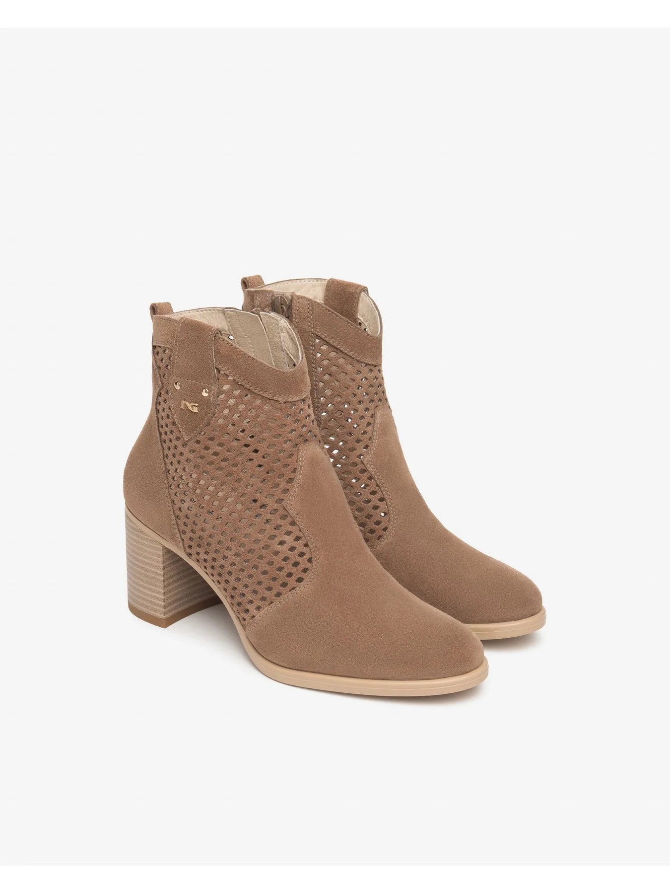 NERO GIARDINI TRONCHETTO TACCO ALTO DONNA - E615110D MOU